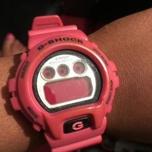Pink G-Shock Watch